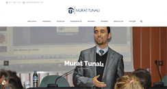 Desktop Screenshot of murattunali.com